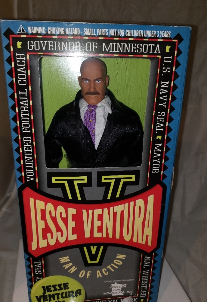 Jesse Ventura Man of Action Governor Minnesota